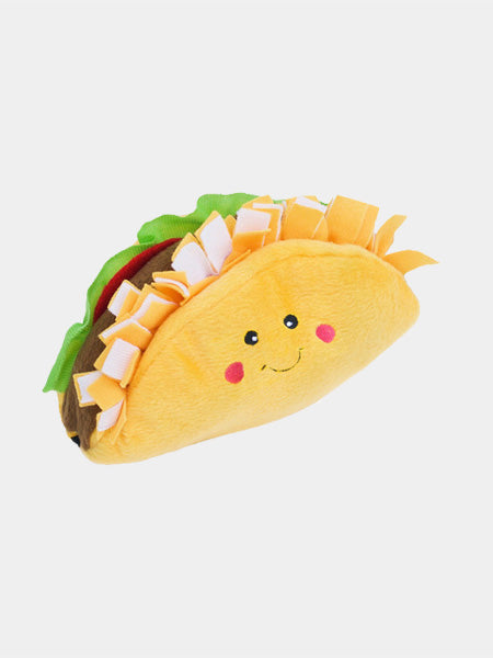Peluche originale pour chien - 🌮 Tacos Nomnomz - Zippy Paws